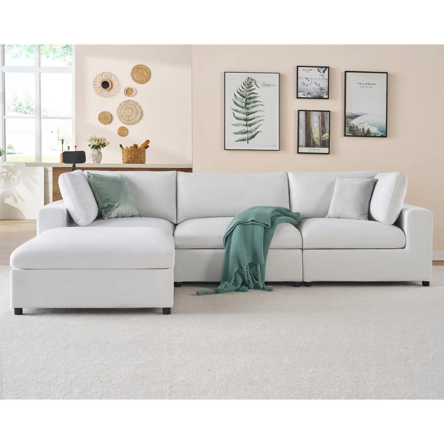 Montauk Down Filled Sectional Sofa