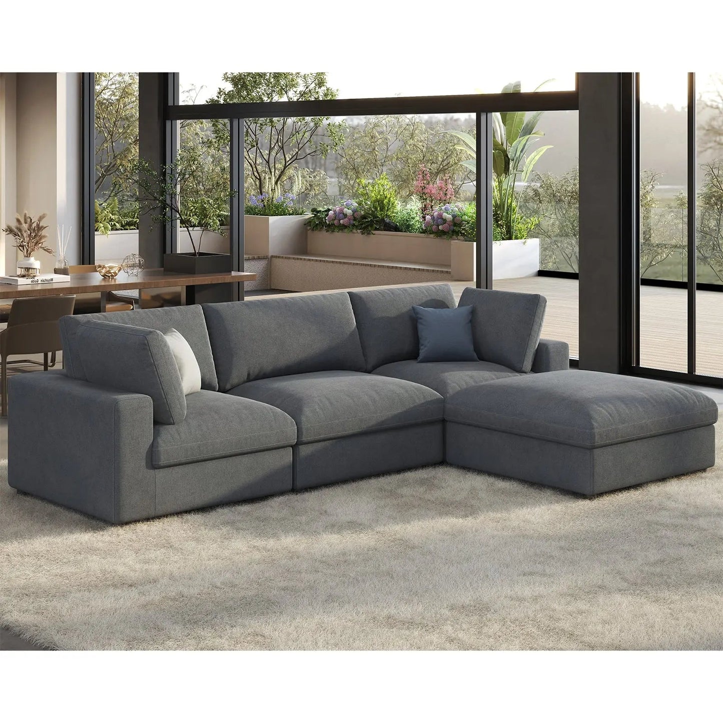 Montauk Down Filled Sectional Sofa