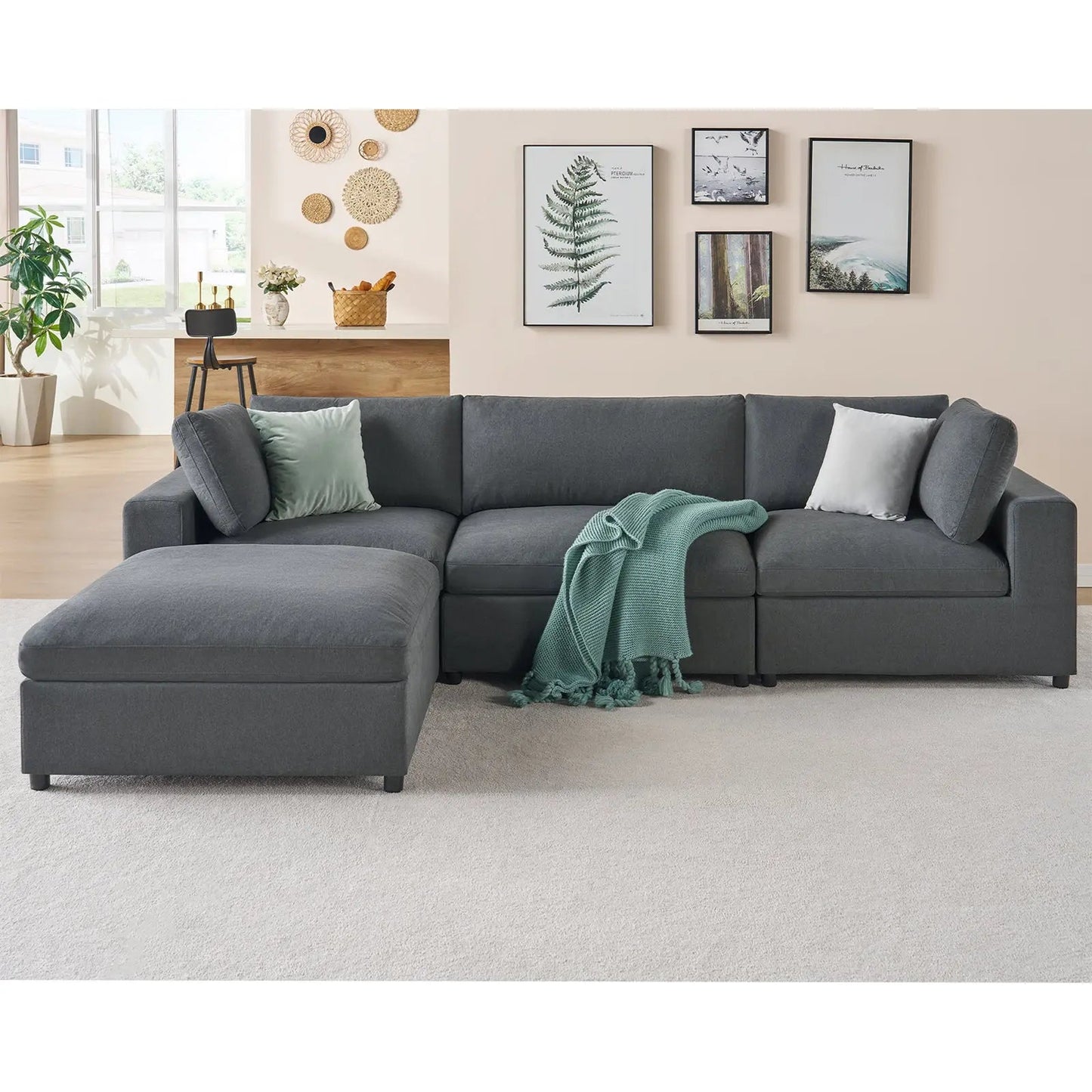 Montauk Down Filled Sectional Sofa