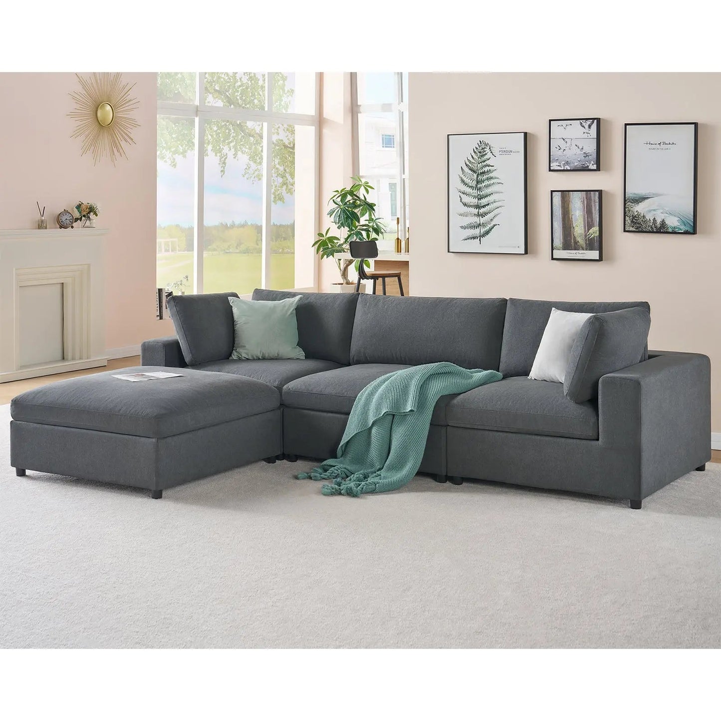 Montauk Down Filled Sectional Sofa