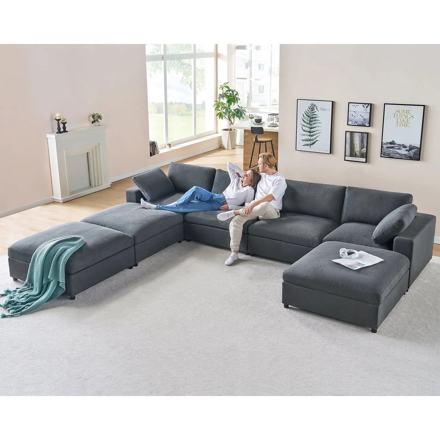 Montauk Down Filled Sectional Sofa