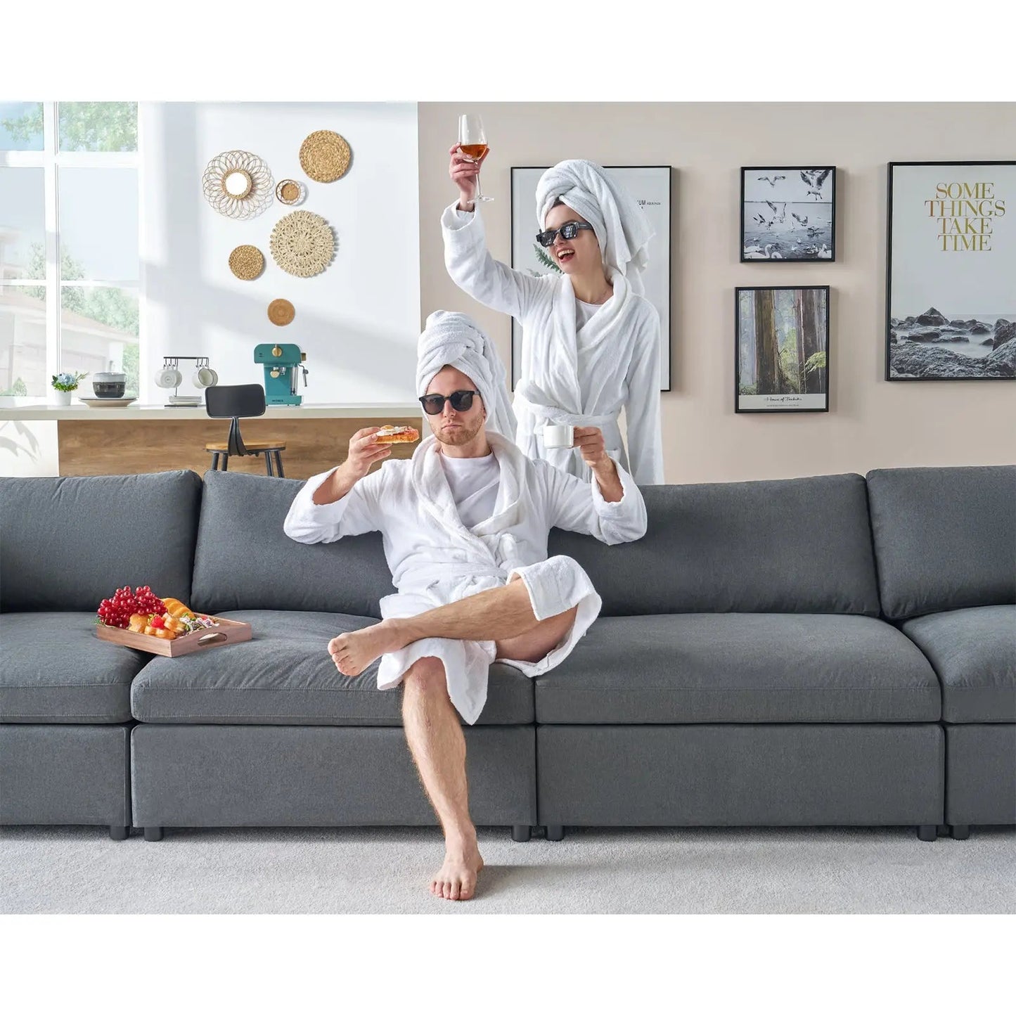 Montauk Down Filled Sectional Sofa