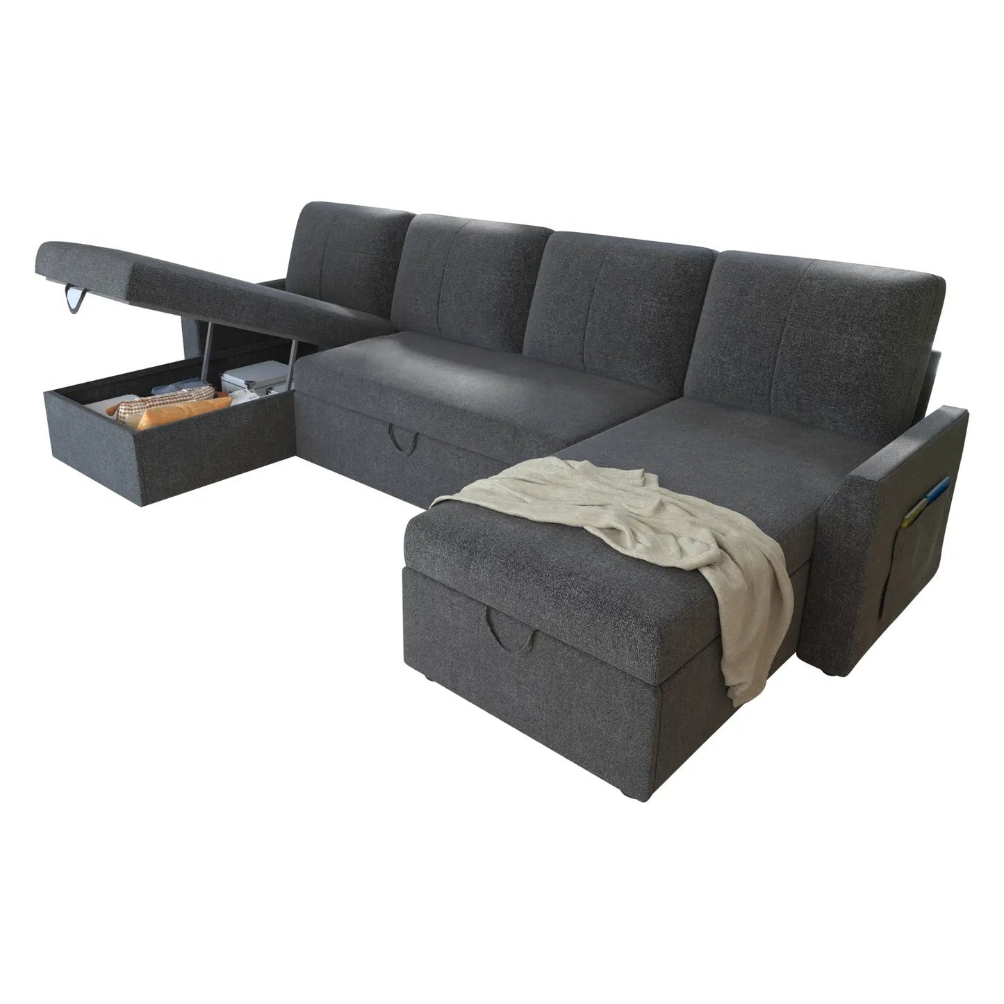 Easton 110" U-Shaped Sofa