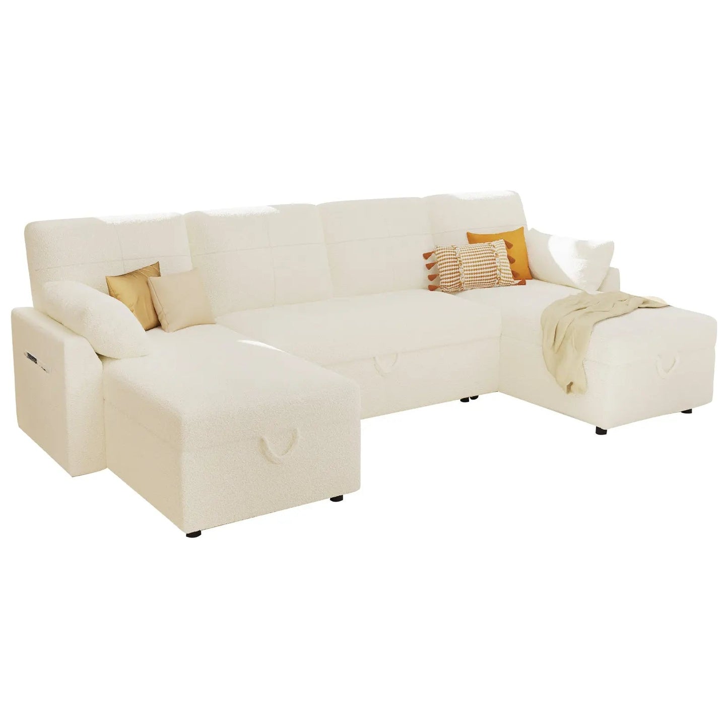 Easton 110" U-Shaped Sofa