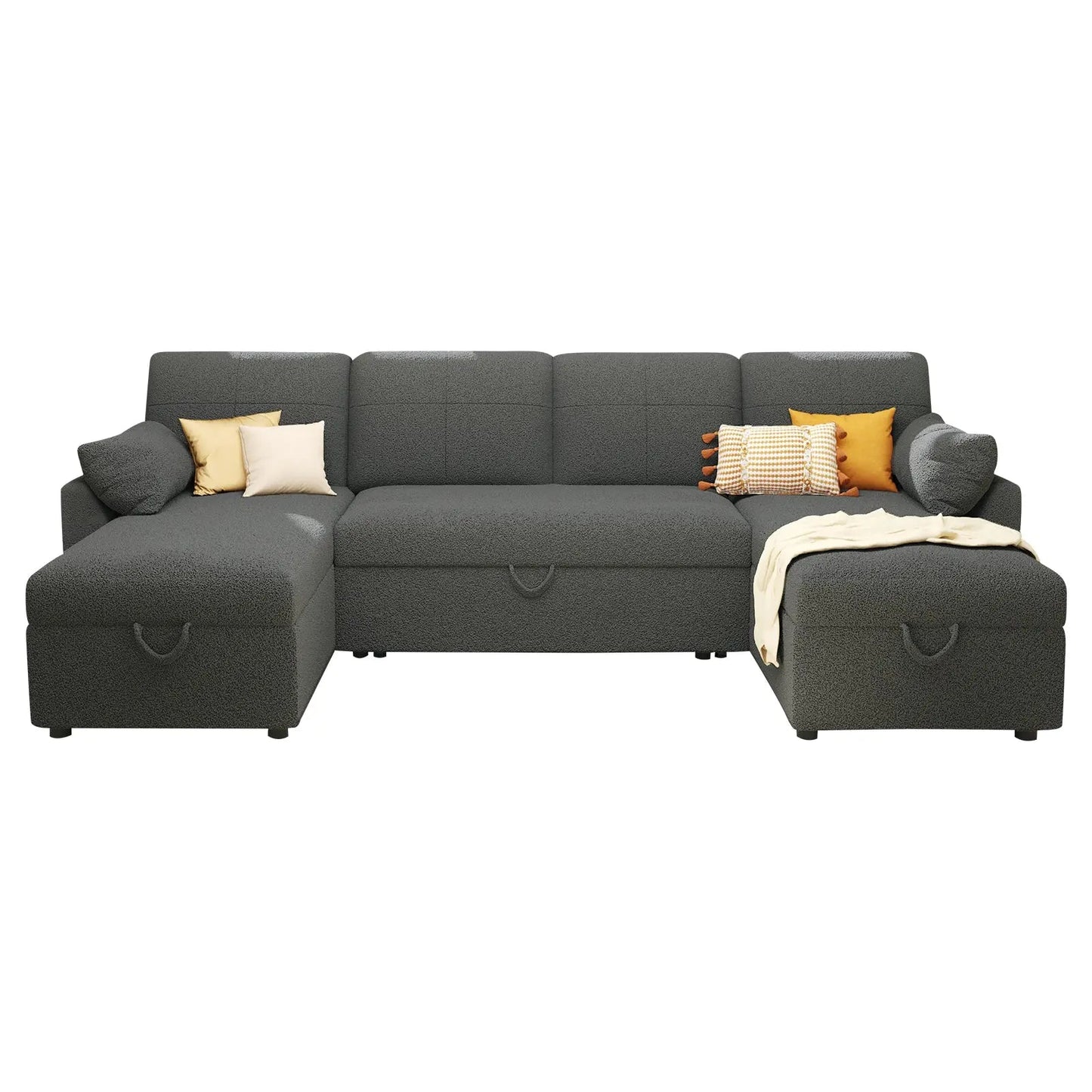 Easton 110" U-Shaped Sofa