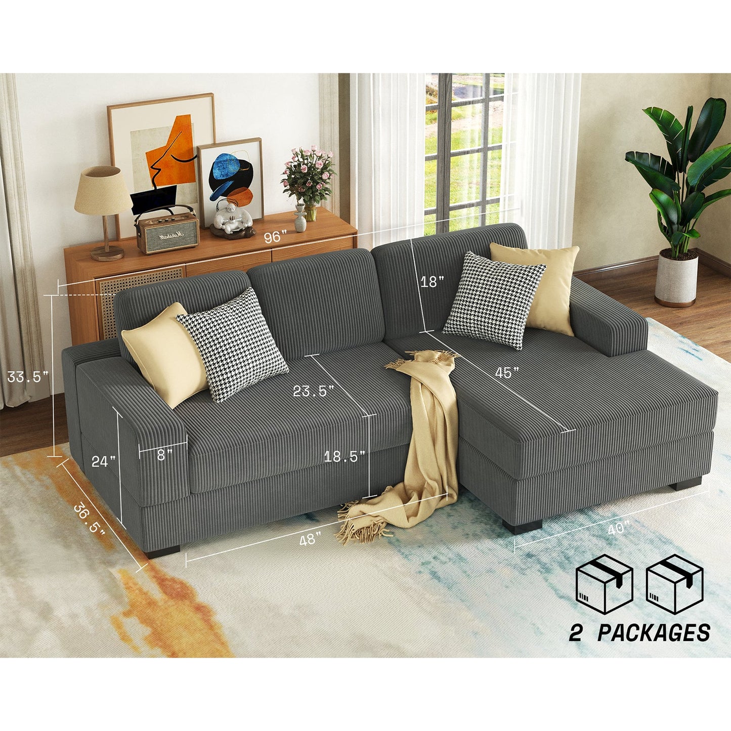 Chunk Oversized Sofa