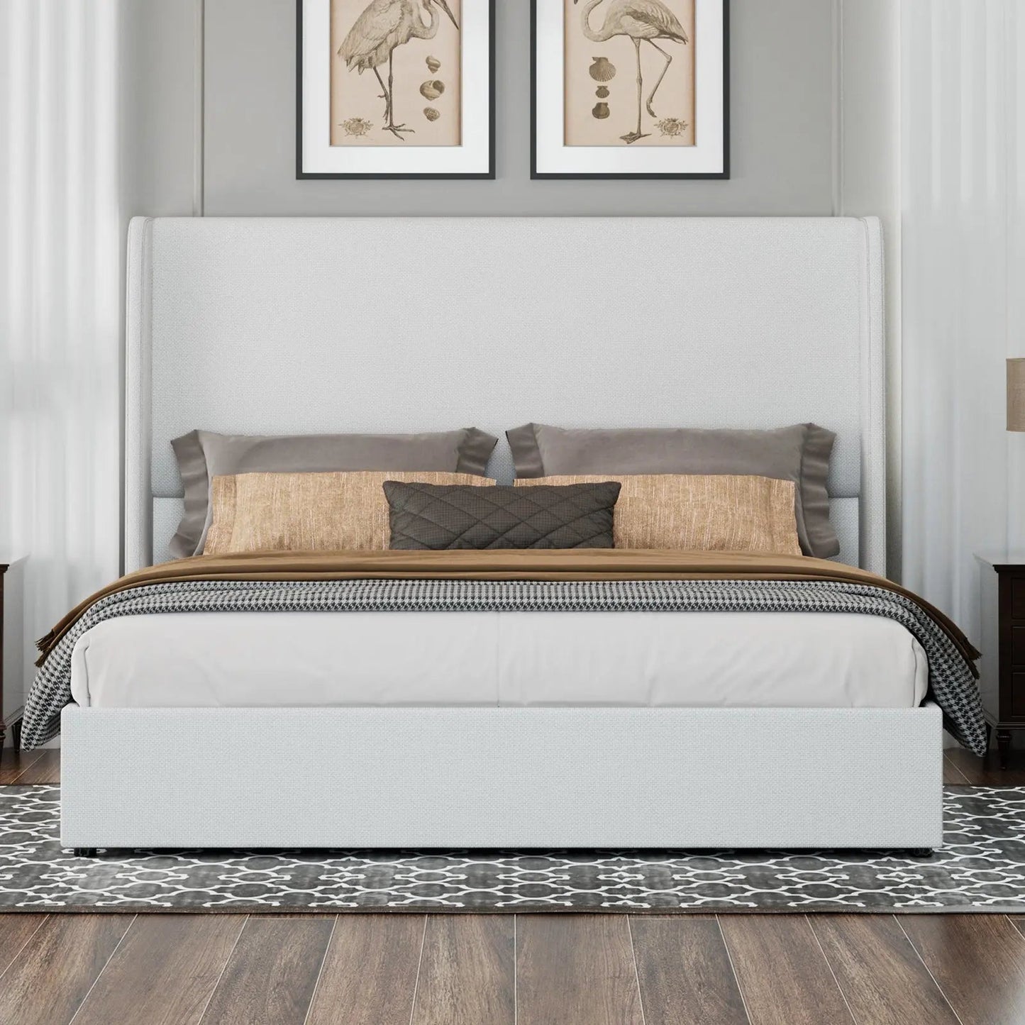 Slate Lift Storage Bed