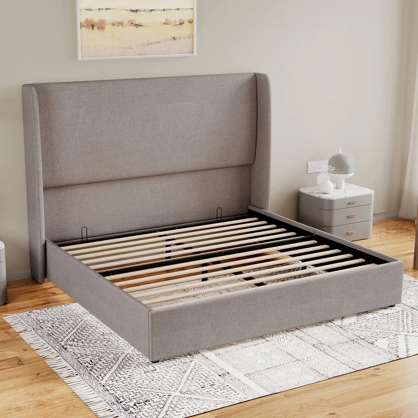 Slate Lift Storage Bed