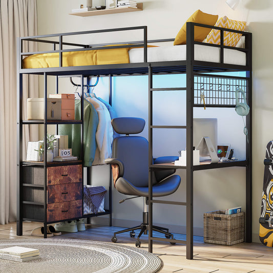 Lofton Twin Loft Bed