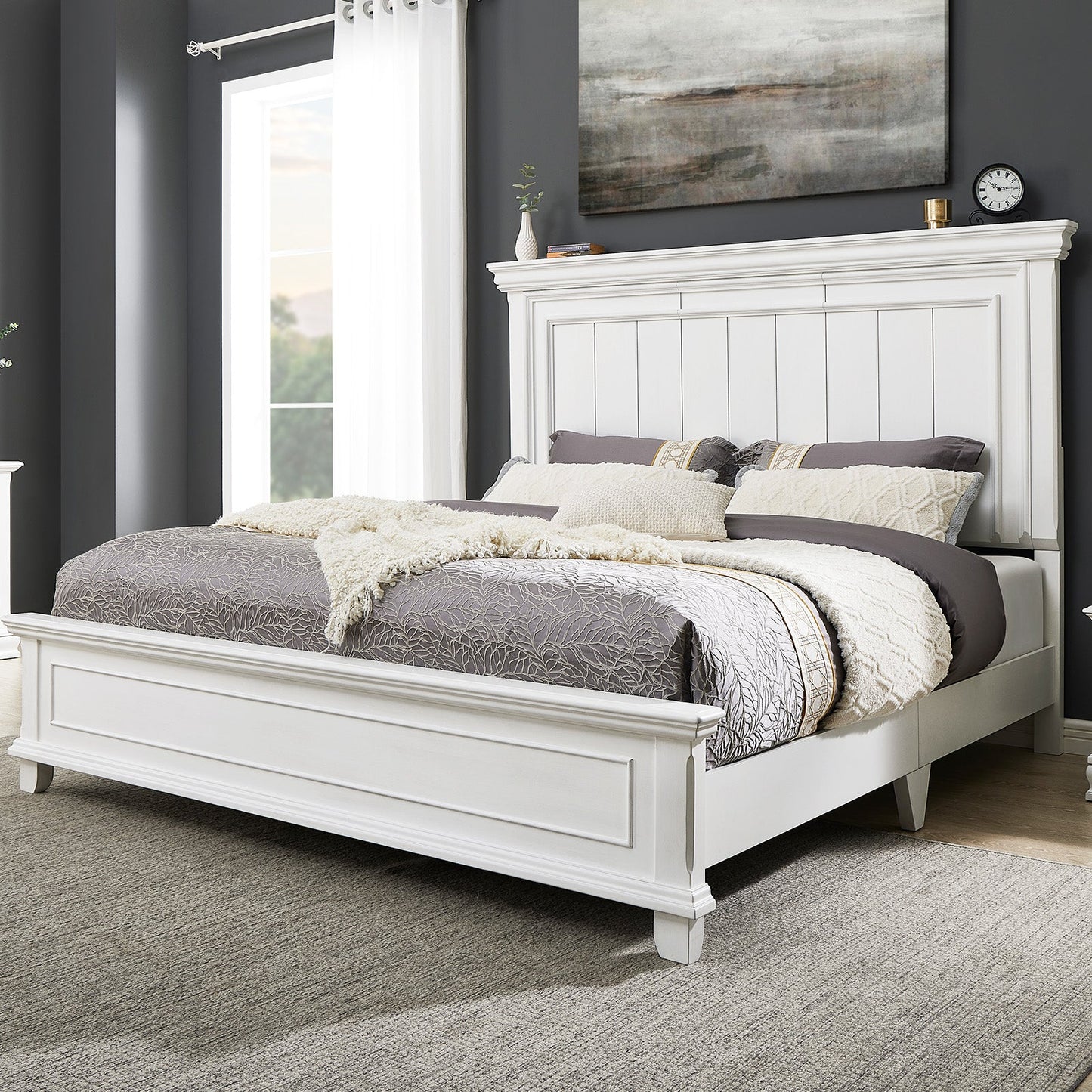 Darcy Solid Wood Bed Frame