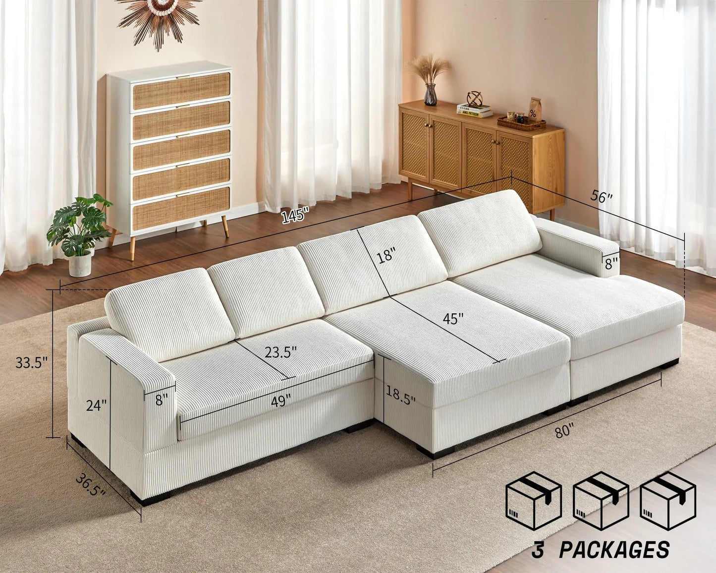 Chunk Oversized Sofa
