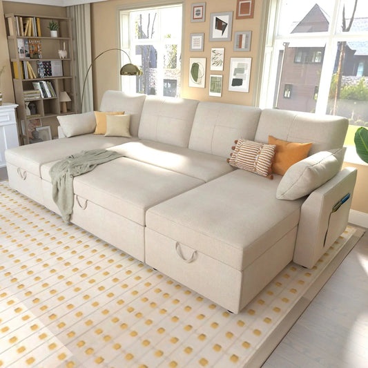 Easton 110" U-Shaped Sofa